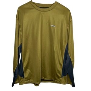 Go Lite Green Fleece Lined Long Sleeve Shirt Men Size XL BLEMISH